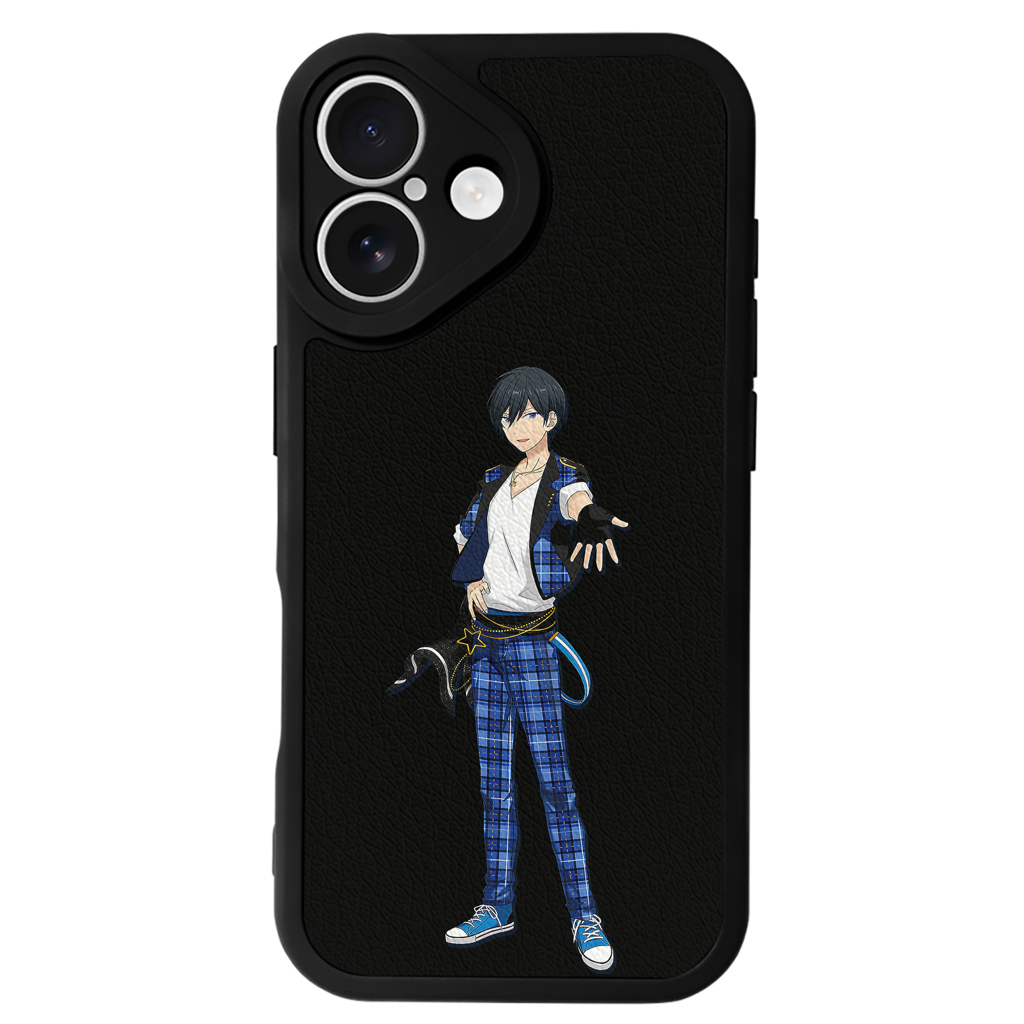 （画像用） あんさんぶるスターズ! Ensemble Stars 【iPhone 16シリーズ対応】シリコンスマホケース（レザー調） 材質：シリコン